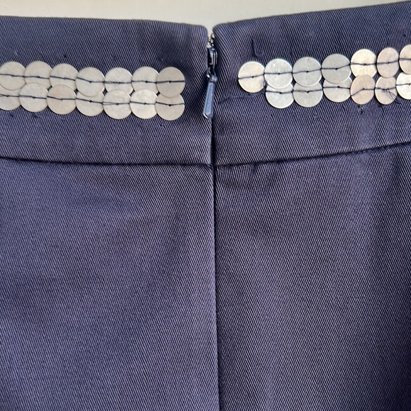 Tory Burch Navy Pencil Skirt - Picture 5 of 6